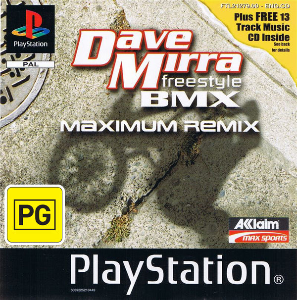 Dave Mirra Freestyle BMX Maximum Remix