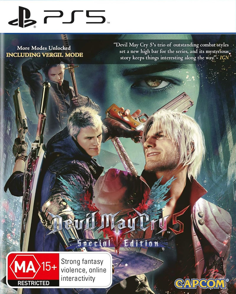 Devil May Cry 5: Special Edition - PS5 - Super Retro