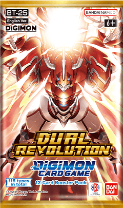 Digimon Card Game - Dual Revolution BT25 Booster Pack - Super Retro