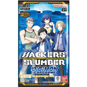 Digimon Card Game - Hackers' Slumber BT23 Booster Pack - Super Retro