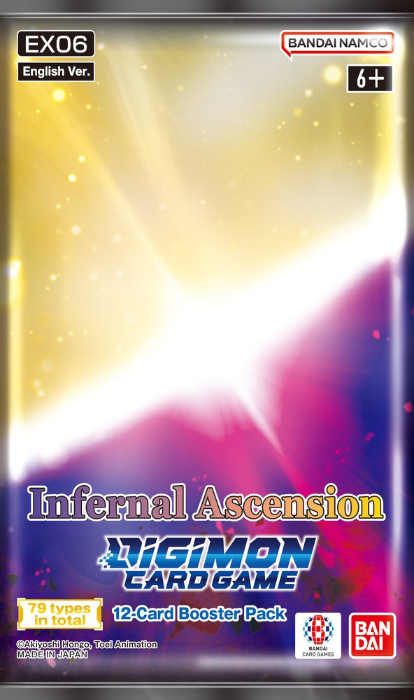 Digimon Card Game - Infernal Ascension [EX-06] Booster Pack - Super ...