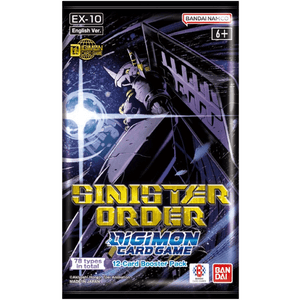 Digimon Card Game - Sinister Order [EX - 10] Booster Pack - Super Retro