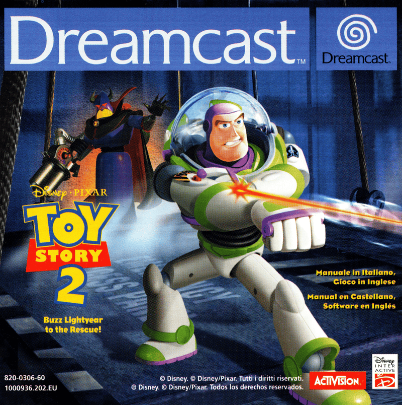 Disney Pixar Toy Story 2: Buzz Lightyear to the Rescue! - Dreamcast - Super Retro