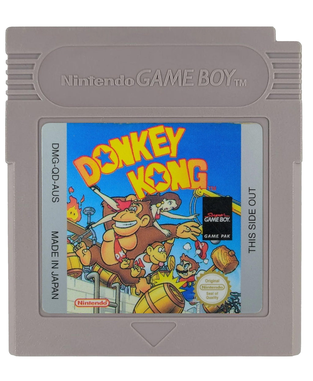 Jeu Donkey Kong Game Boy – Version Française, Complet, état Correct