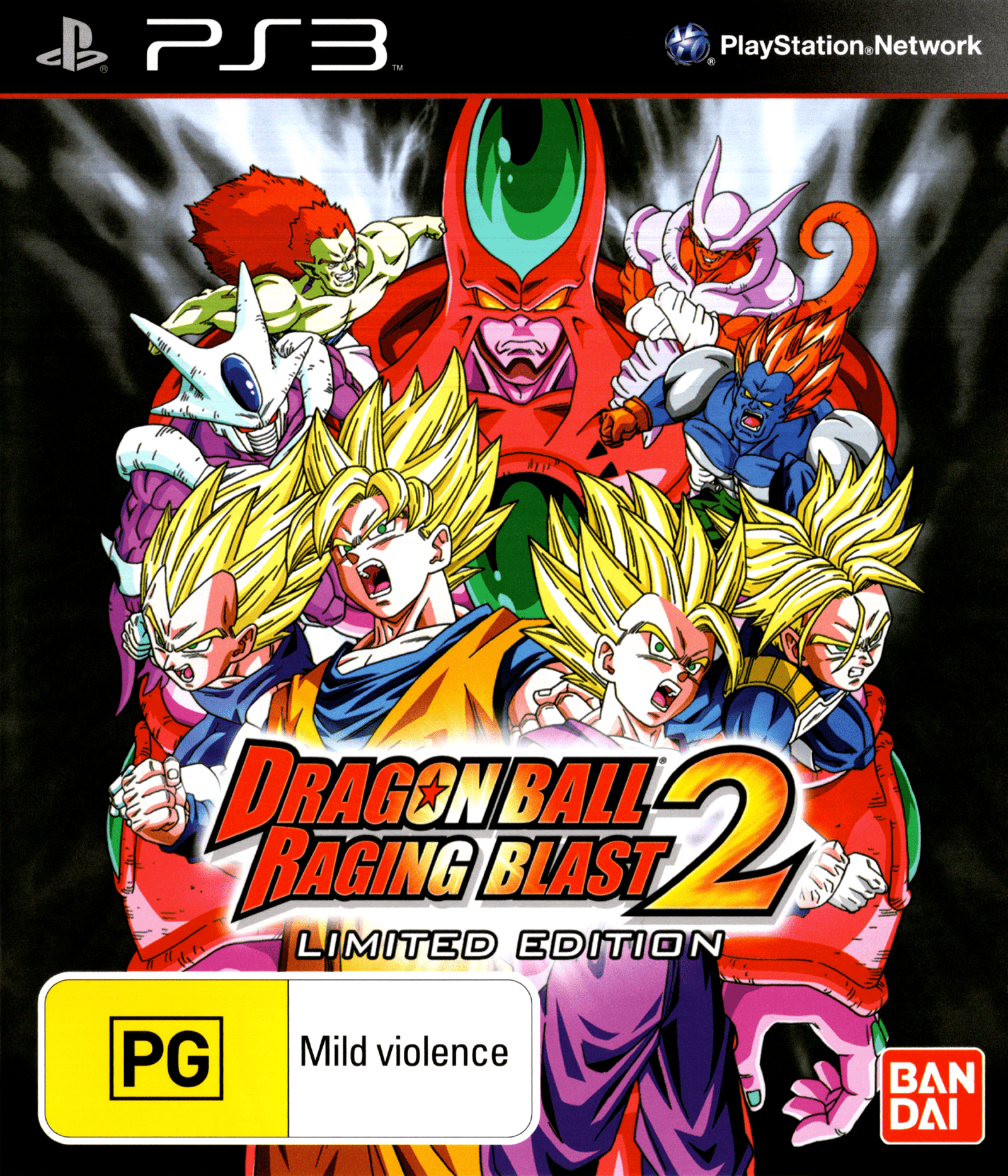 Dragon Ball Raging Blast 2 Limited Edition - PS3 - Super Retro ...