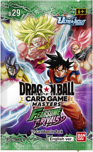 Dragon Ball Super Card Game - Masters Ultra Bout Set 2 Fearsome Rivals [B29] Booster Pack - Super Retro