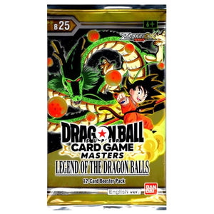 Dragon Ball Super Card Game - Masters Zenkai Series EX Set 08 Legend of the Dragon Balls [B25] Booster Pack - Super Retro