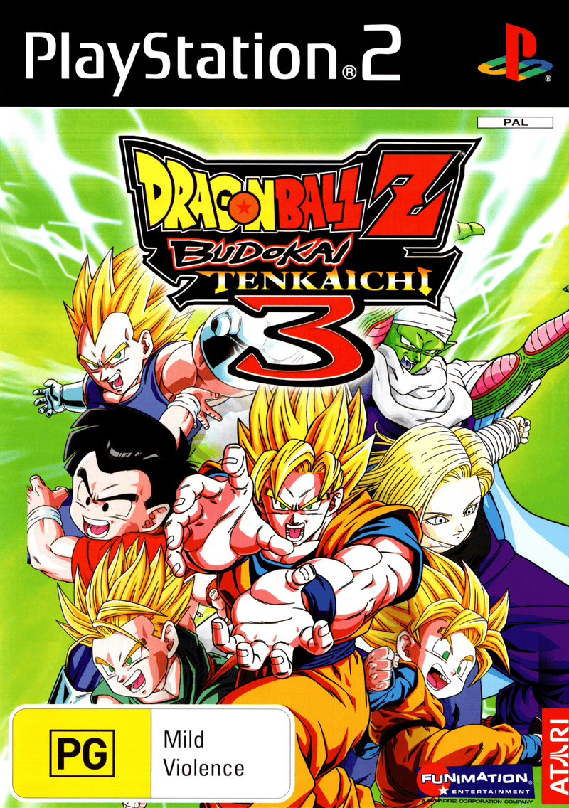 Dragon Ball Z Budokai Tenkaichi 3 - PS2 - Super Retro