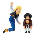 Dragon Ball Z Match Makers Android 18 & Mr. Satan (Vs Mighty Mask) - Super Retro