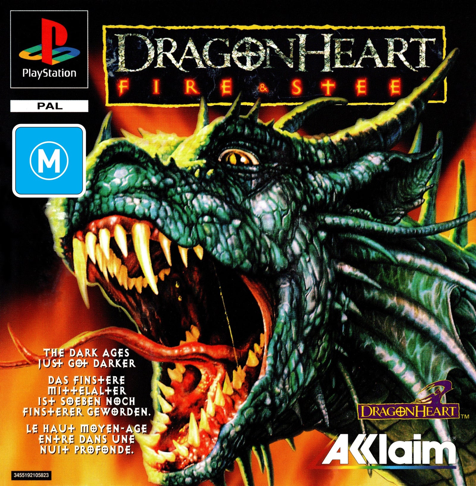 Dragonheart: Fire & Steel - PS1 - Super Retro - Playstation 1