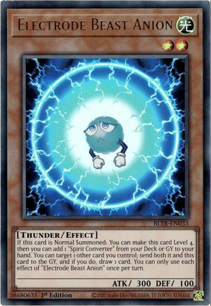 (EN033) Electrode Beast Anion - BLTR - Super Retro