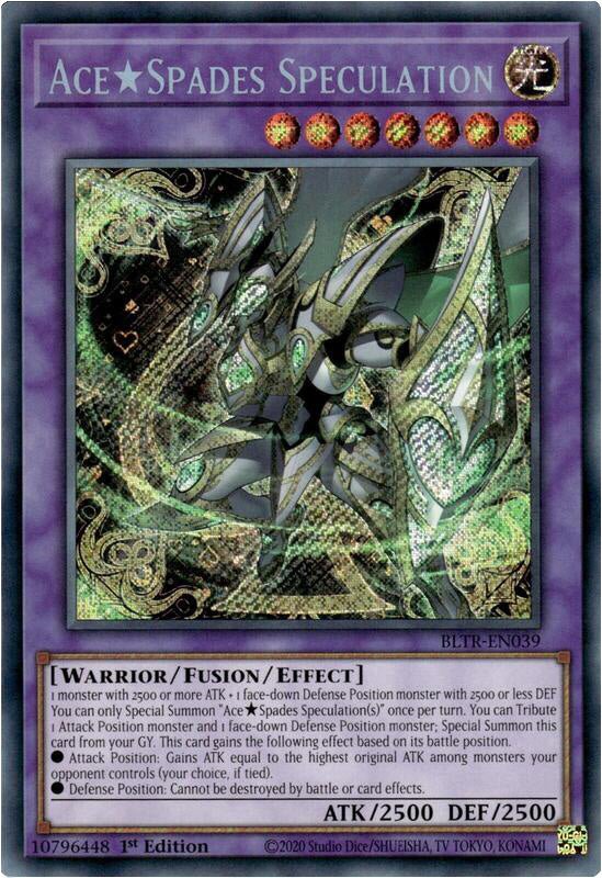 (EN039) Ace★Spades Speculation - BLTR - Super Retro - Preowned Trading ...