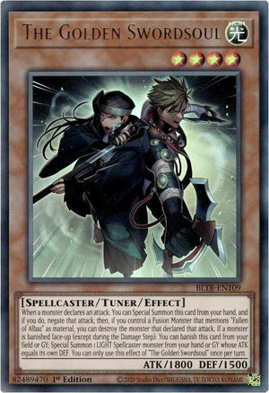 (EN109) The Golden Swordsoul - BLTR - Super Retro