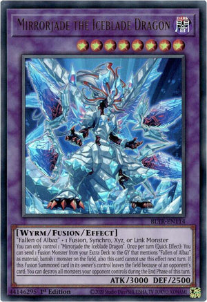 (EN114) Mirrorjade the Iceblade Dragon - BLTR - Super Retro
