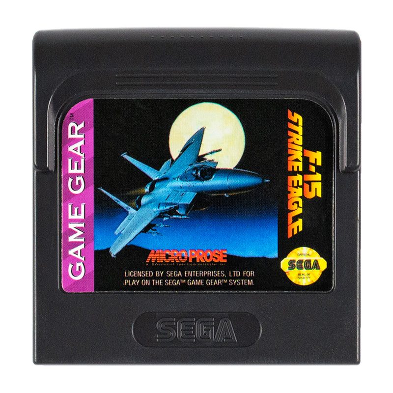 F - 15 Strike Eagle - Game Gear - Super Retro