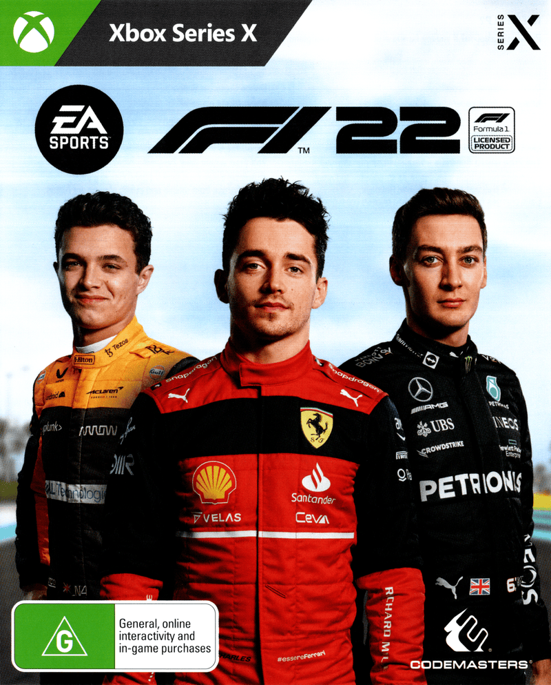 F1 22 - Xbox Series X - Super Retro