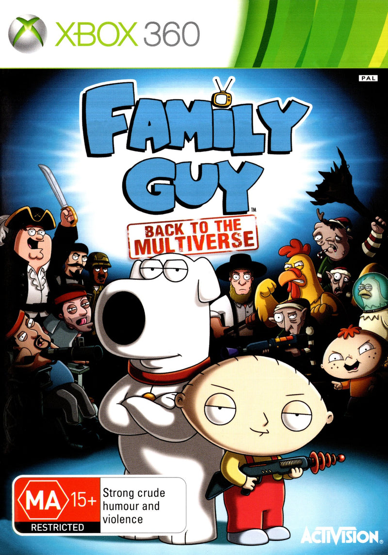 Family Guy: Back to the Multiverse - Xbox 360 - Super Retro - Xbox 360