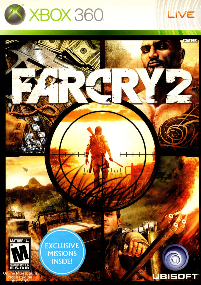 Far Cry 2 - Xbox 360 (NTSC) - Super Retro