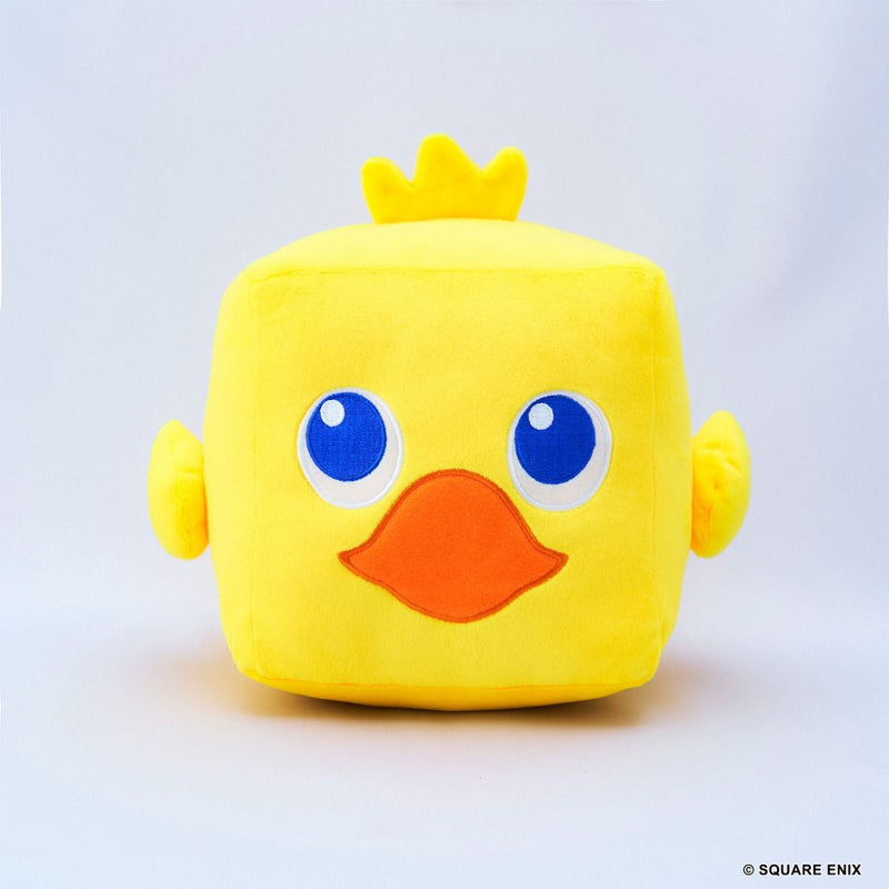 Final Fantasy Chocobo Medium Cube Plush - Super Retro