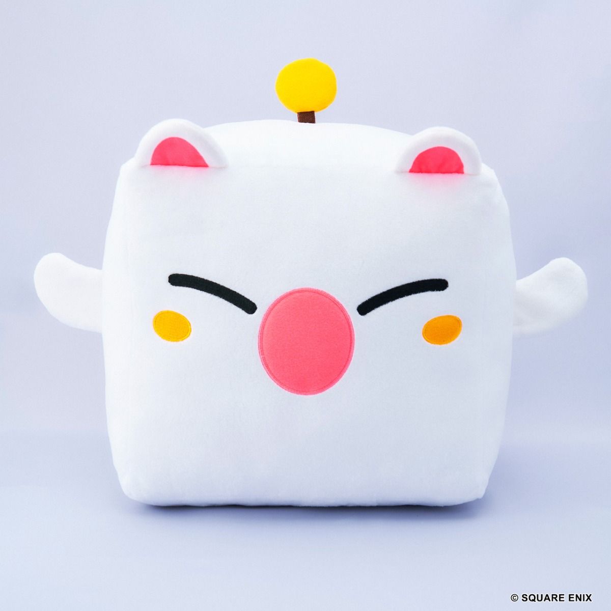 Final Fantasy Moogle Large Cube Plush - Super Retro - Merchandise