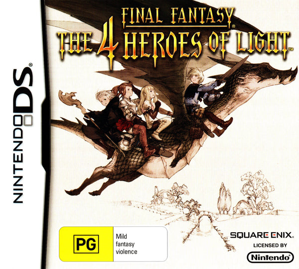 Final Fantasy: The 4 Heroes of Light - Super Retro