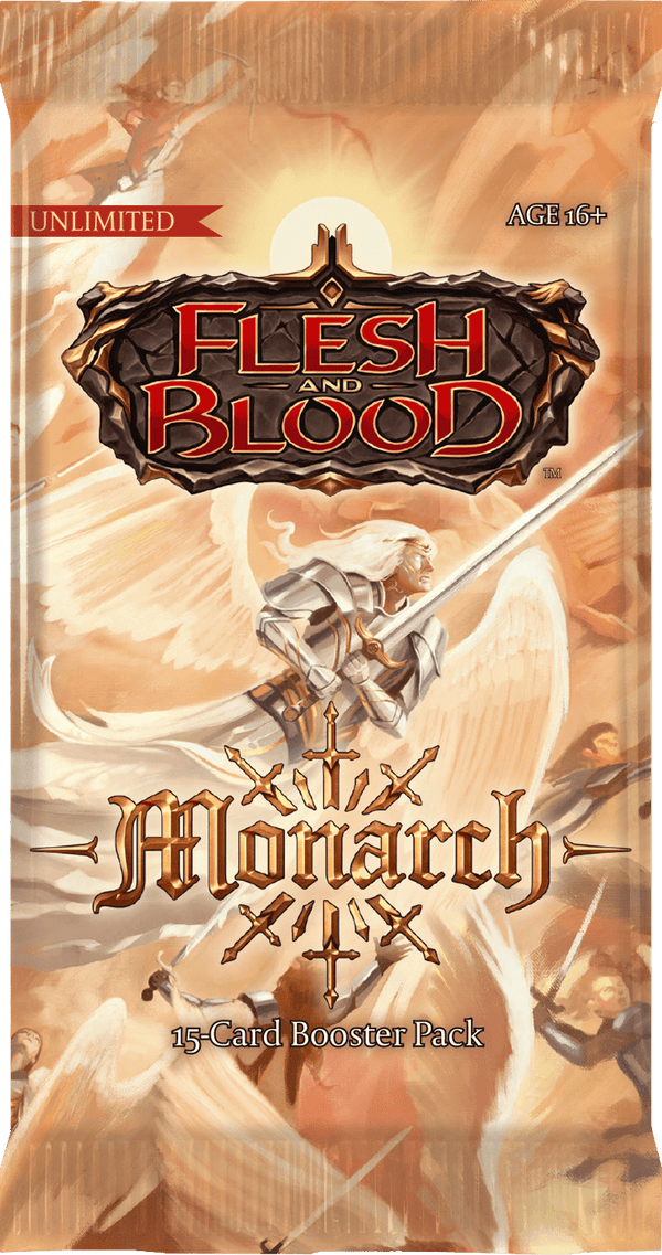 Flesh and Blood - Monarch Unlimited Edition Booster Pack - Super Retro