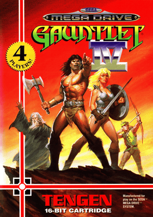 Gauntlet IV - Mega Drive - Super Retro
