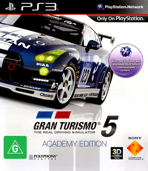 Gran Turismo 5: Academy Edition - PS3 - Super Retro