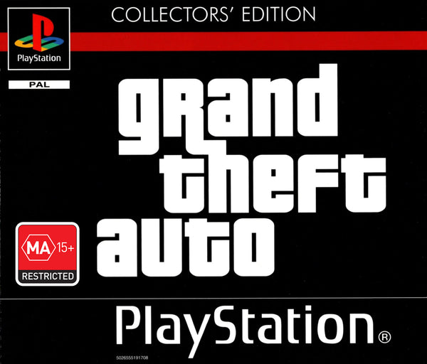 Grand Theft Auto Collector's Edition - PS1