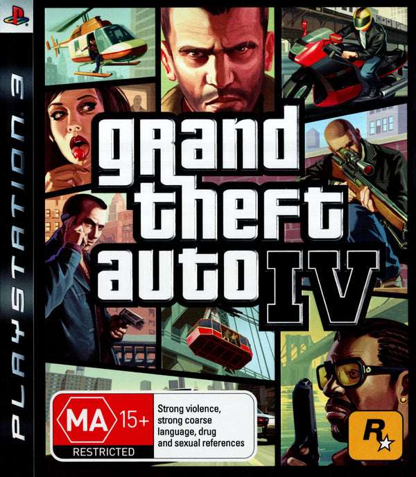 Grand Theft Auto IV - PS3 - Super Retro