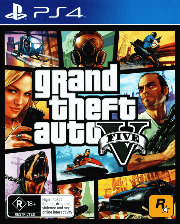 Grand Theft Auto: V - PS4 - Super Retro