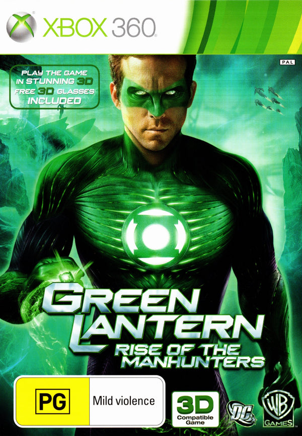 Green Lantern: Rise of the Manhunters - Xbox 360 - Super Retro