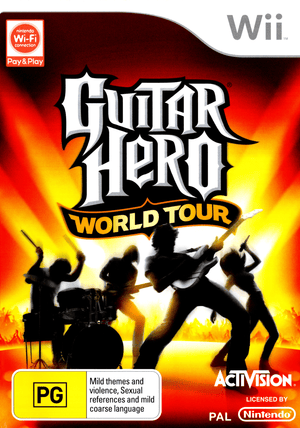 Guitar Hero: World Tour - Wii - Super Retro