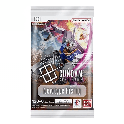 Gundam Card Game Newtype Rising [GD01] Booster Pack - Super Retro