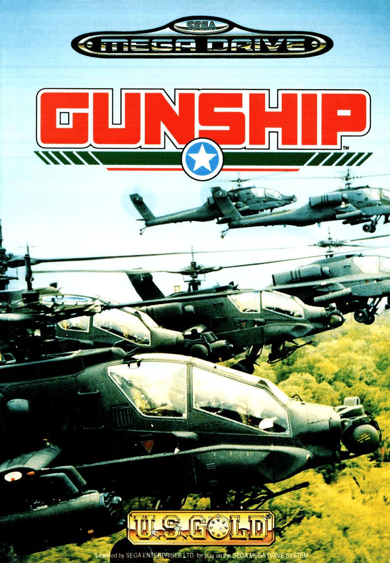 Gunship - Mega Drive - Super Retro