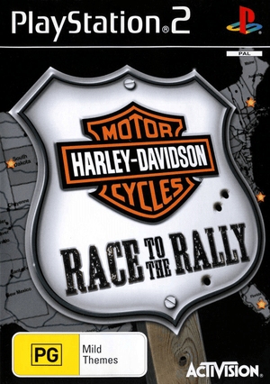 Harley - Davidson Motor Cycles: Race to the Rally - PS2 - Super Retro