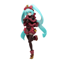 Hatsune Miku Exceed Creative Sweet Sweets Noel Raspberry Ver. - Super Retro