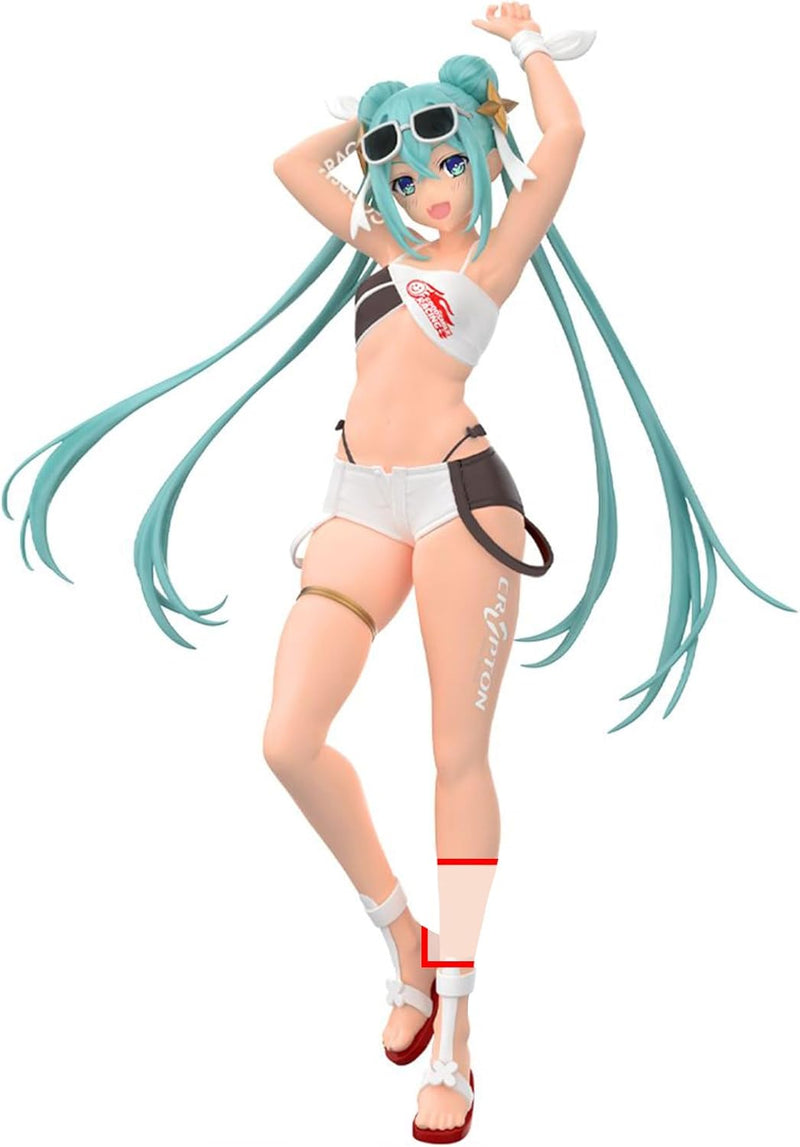 Hatsune Miku Racing Ver. Racing Miku 2023 Tropical Ver. - Super Retro