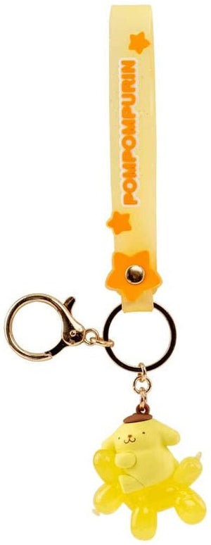 Hello Kitty and Friends Keychain & Strap Balloon Series Pompompurin - Super Retro