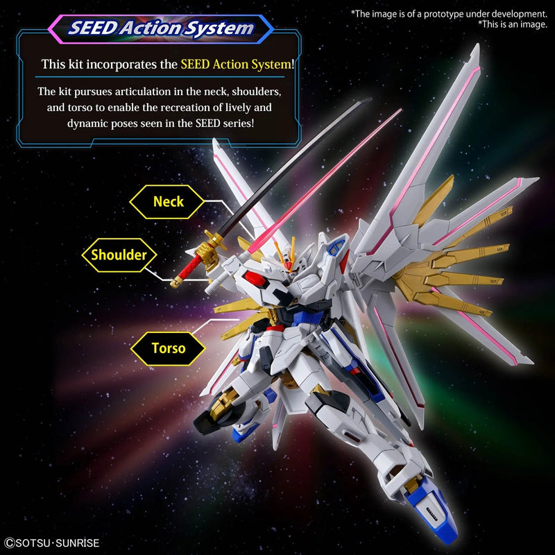 HG 1/144 Mighty Strike Freedom Gundam - Super Retro