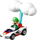 Hot Wheels Mario Kart Luigi (P - Wing) - Super Retro