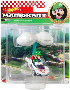 Hot Wheels Mario Kart Luigi (P - Wing) - Super Retro