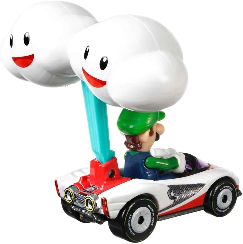 Hot Wheels Mario Kart Luigi (P-Wing) - Super Retro - Merchandise