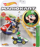 Hot Wheels Mario Kart Luigi (Standard Kart) - Super Retro
