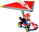 Hot Wheels Mario Kart Mario (Standard Kart + Super Glider) - Super Retro
