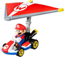 Hot Wheels Mario Kart Mario (Standard Kart + Super Glider) - Super Retro