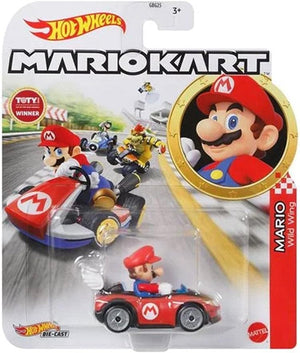 Hot Wheels Mario Kart Mario (Wild Wing) - Super Retro