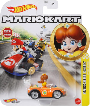 Hot Wheels Mario Kart Princess Daisy (Wild Wing) - Super Retro