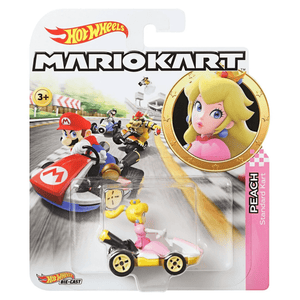 Hot Wheels Mario Kart Princess Peach (Standard Kart) - Super Retro