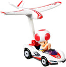 Hot Wheels Mario Kart Toad (P - Wing Plane Glider) - Super Retro